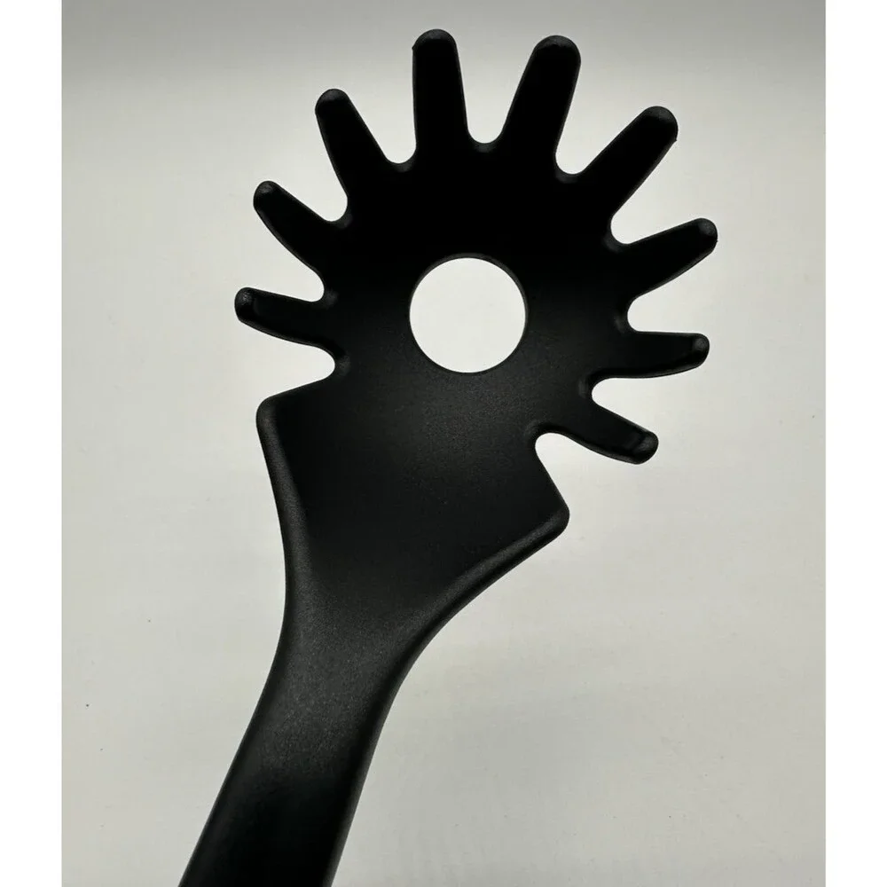 Ninja 4 Piece Cooking Utensil Set Black Spatula Spoon Slotted Spoon Pasta Fork